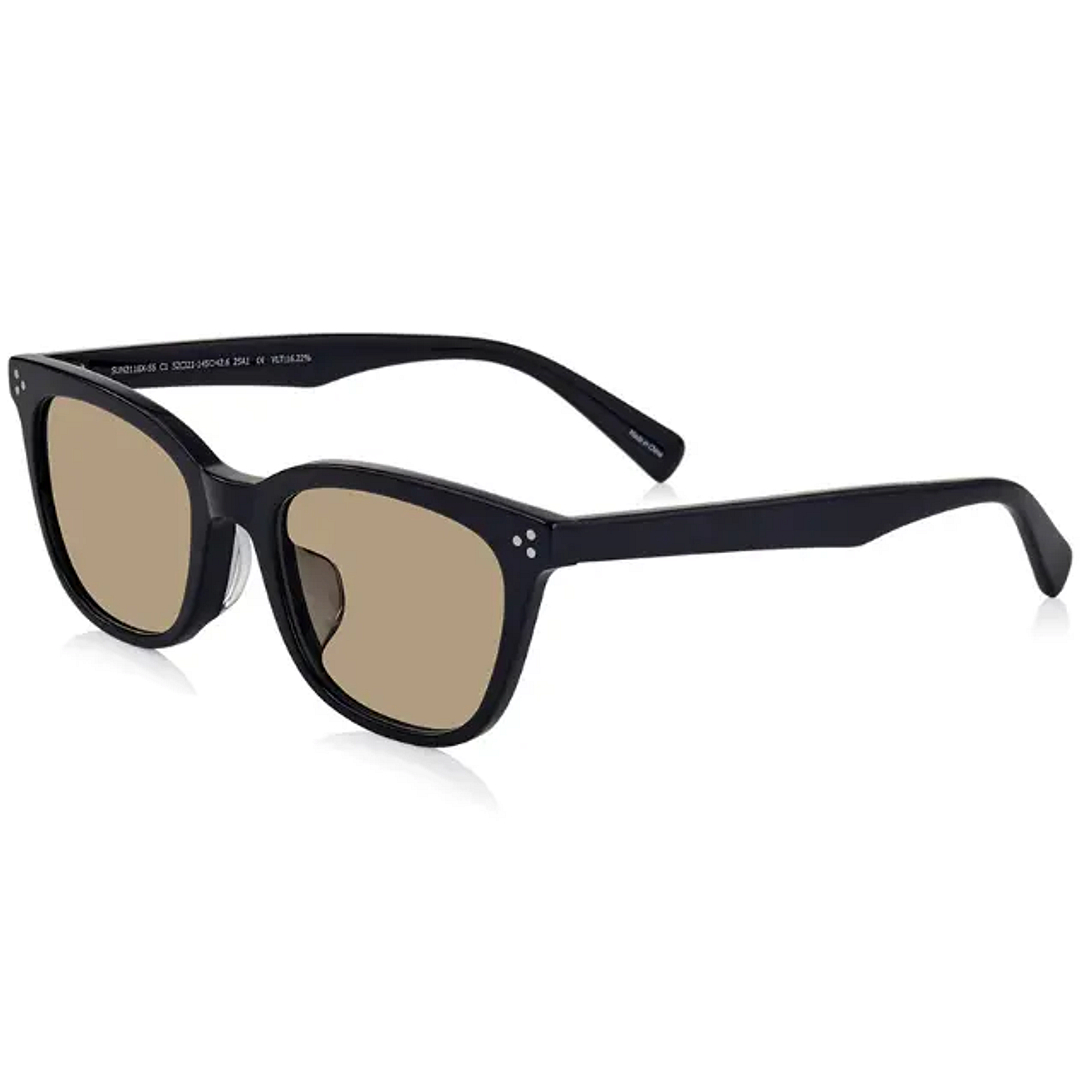 OWNDAYS | SUN Black Full Rim Wellington left side